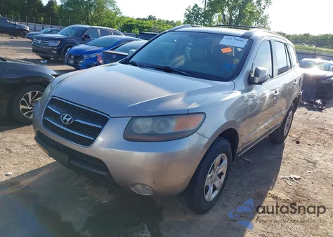 2007 Hyundai Santa Fe Limited/Se z USA, uszkodzony, nr VIN 5NMSH13EX7H117612